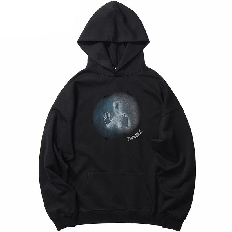 "Caught In The Mist" Unisex Men Women Streetwear Graphic Hoodie