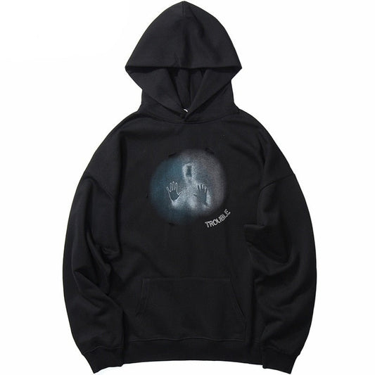 "Caught In The Mist" Unisex Men Women Streetwear Graphic Hoodie