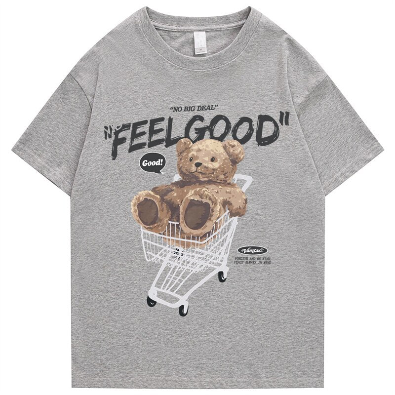 "Sitting Down" Graphic Unisex Streetwear Vintage Women Men Y2K T-Shirt