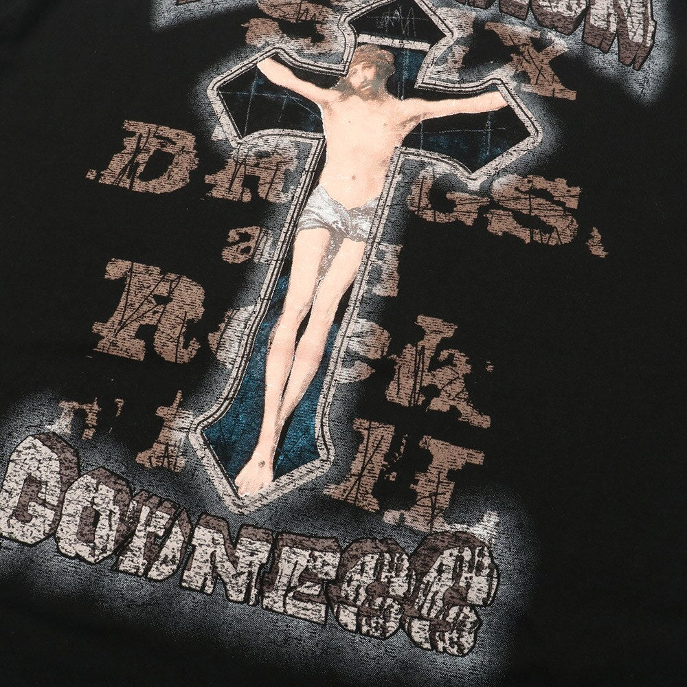 "Distressed" Unisex Men Women Streetwear Graphic T-Shirt