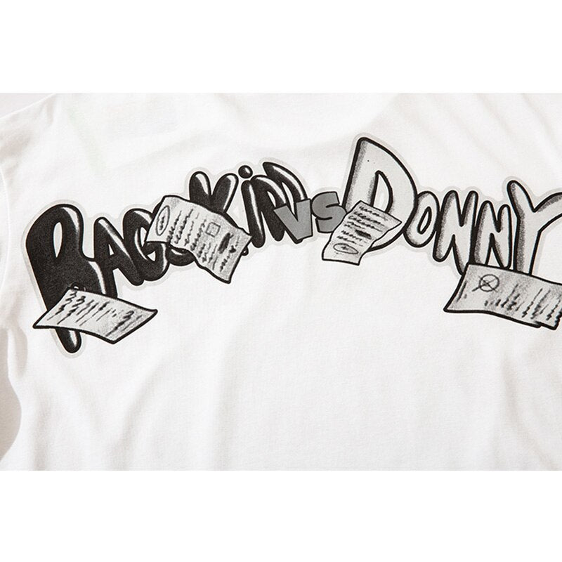 "Rack Them Up" Graphic Unisex Streetwear Vintage Women Men Y2K T-Shirt