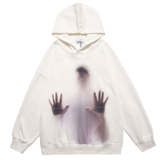 "Ghost Face" Graphic Unisex Streetwear Women Men Y2K Hoodie