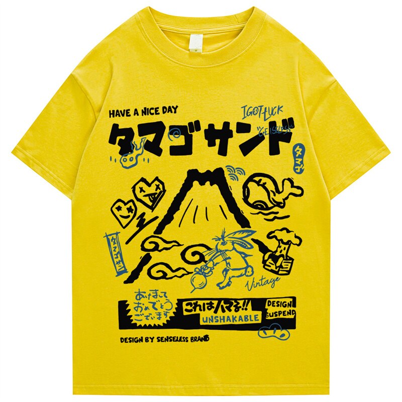 "Tall Climb" Graphic Unisex Streetwear Vintage Women Men Y2K T-Shirt