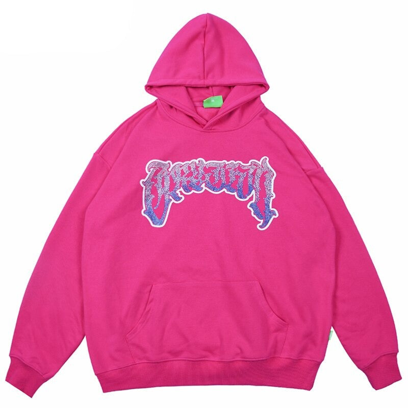 "Theme Park" Graphic Unisex Streetwear Vintage Women Men Y2K Hoodie