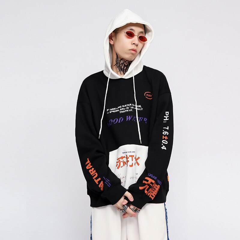 "Good Water" Graphic Unisex Streetwear Women Men Y2K Hoodie