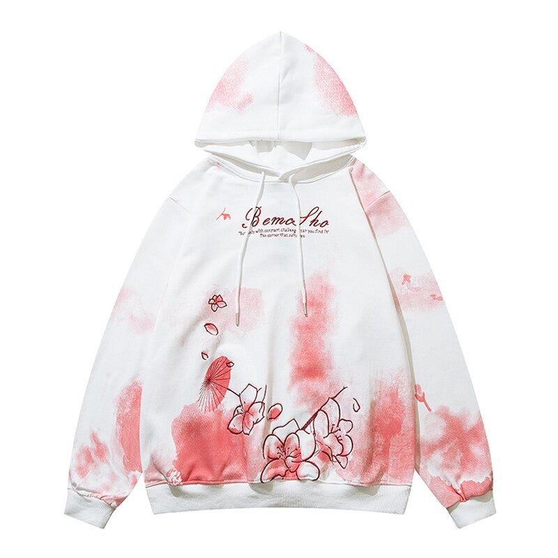 "Bloody Rose" Unisex Men Women Streetwear Graphic Hoodie