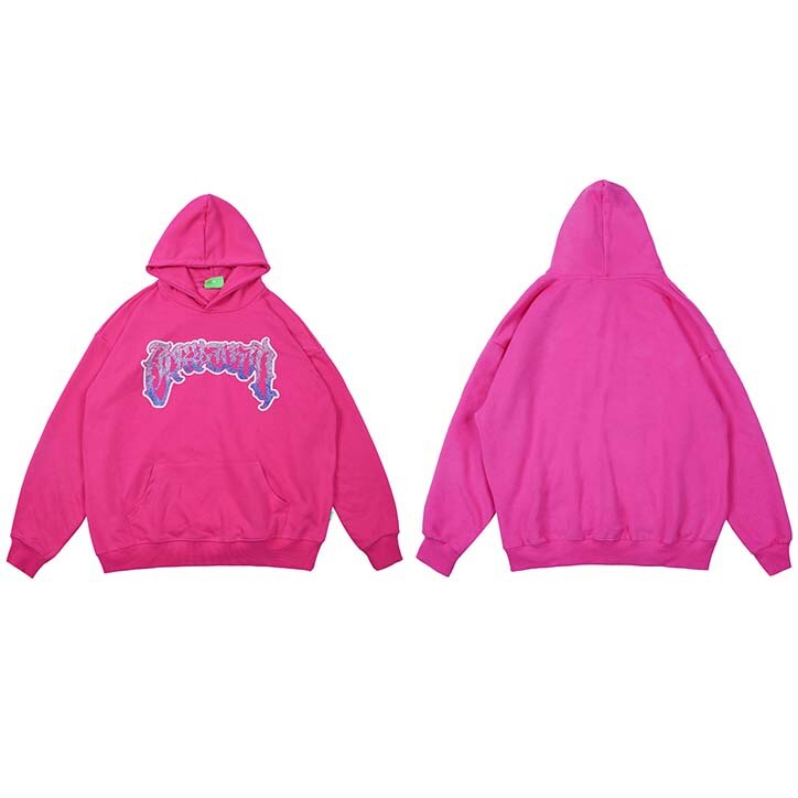 "Theme Park" Graphic Unisex Streetwear Vintage Women Men Y2K Hoodie