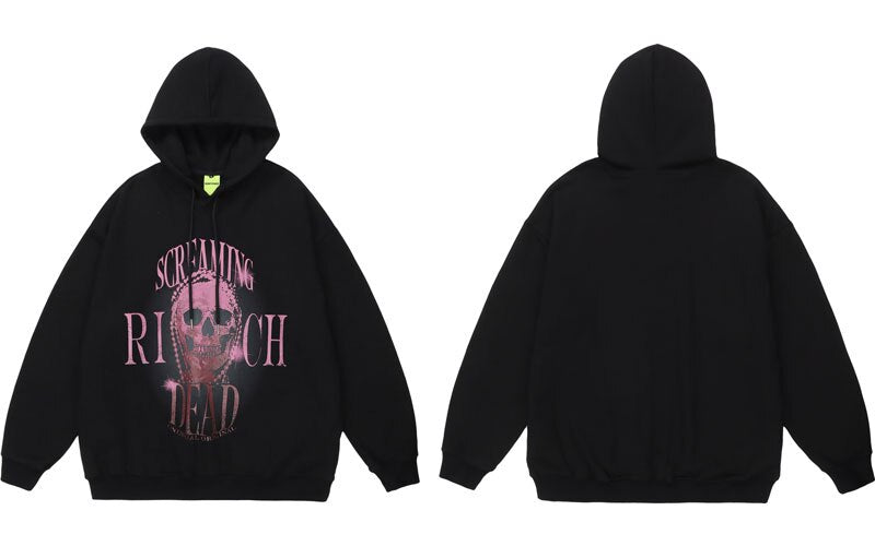 "Screaming Out Loud" Graphic Unisex Streetwear Vintage Women Men Y2K Sweatshirt