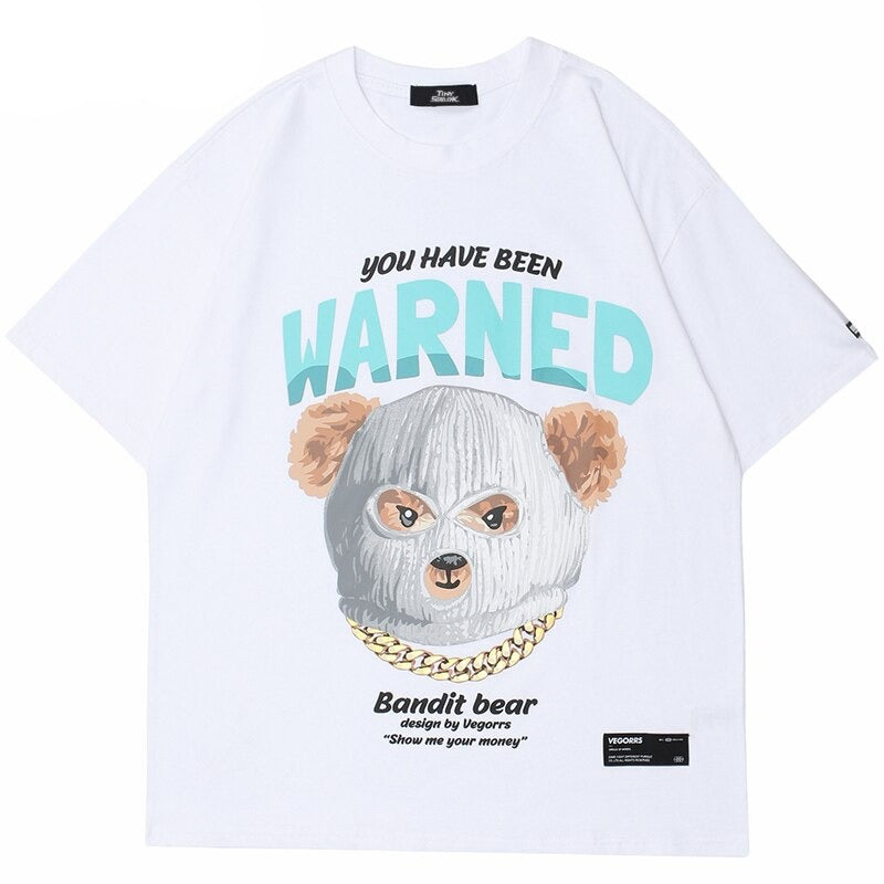 "Been Warned" Unisex Men Women Streetwear Graphic T-Shirt