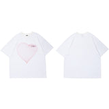 "Broken Heart" Unisex Men Women Streetwear Graphic T-Shirt