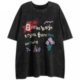 "Brick Boys" Unisex Men Women Streetwear Graphic T-Shirt