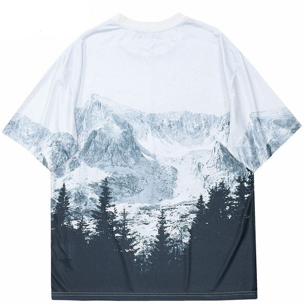 "Mountain Climb" Graphic Unisex Streetwear Vintage Women Men Y2K T-Shirt