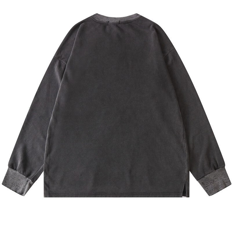 "No Point Of Return" Graphic Unisex Streetwear Vintage Women Men Y2K Sweatshirt