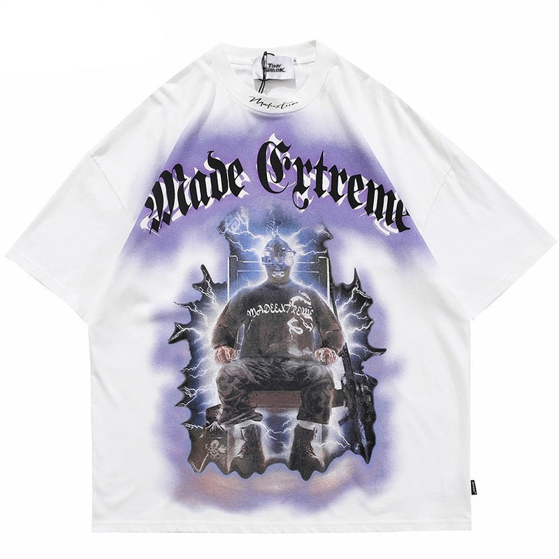 "Death Row" Unisex Men Women Streetwear Graphic T-Shirt