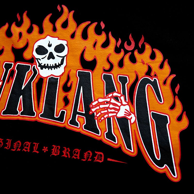 "Big Flame" Unisex Men Women Streetwear Graphic T-Shirt