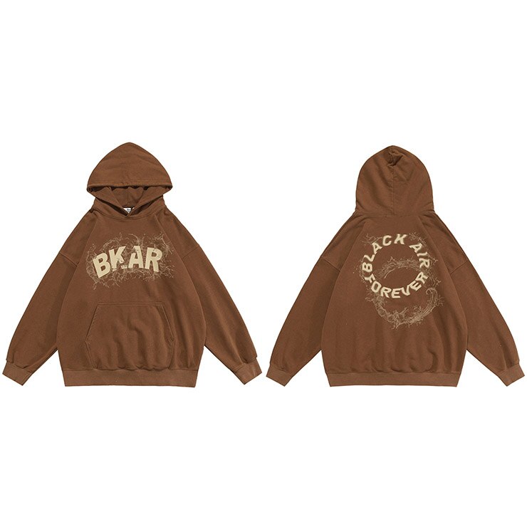 "Forever & Ever" Graphic Unisex Streetwear Women Men Y2K Hoodie