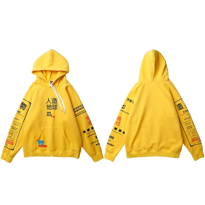 "Tokyo King" Graphic Unisex Streetwear Vintage Women Men Y2K Hoodie