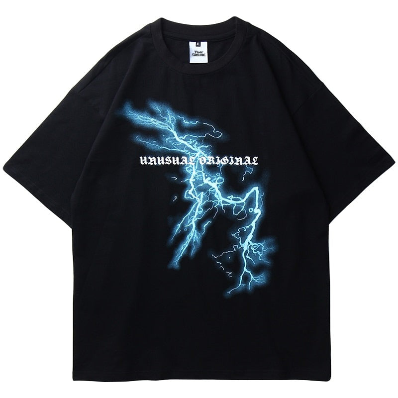 "Moon King" Graphic Unisex Streetwear Vintage Women Men Y2K T-Shirt