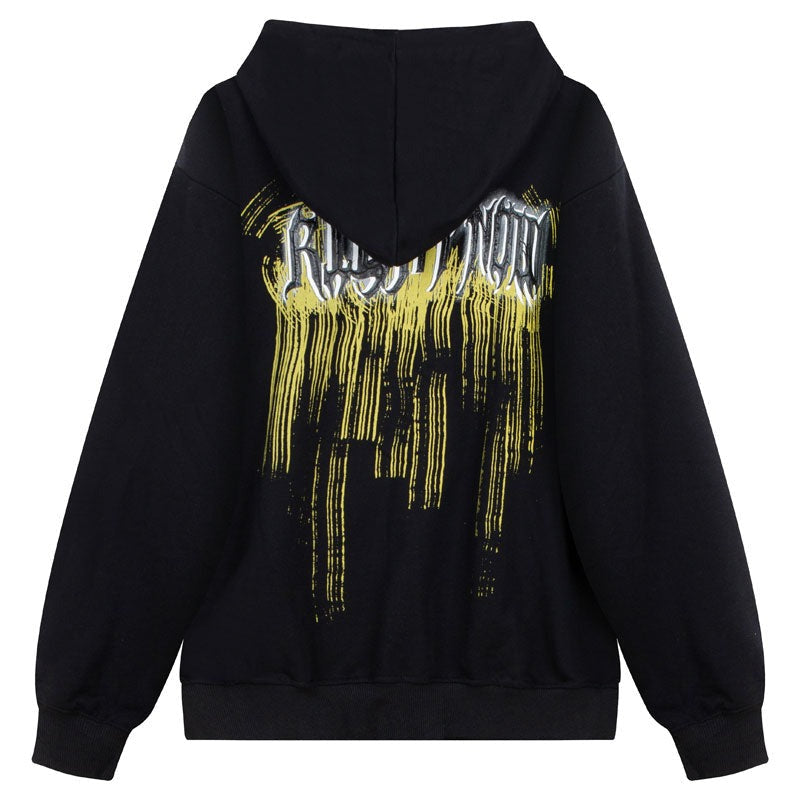 "Green Screen" Graphic Unisex Streetwear Women Men Y2K Sweatshirt
