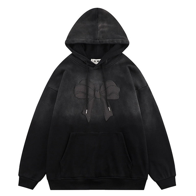"Bow Tie" Unisex Men Women Streetwear Graphic Hoodie