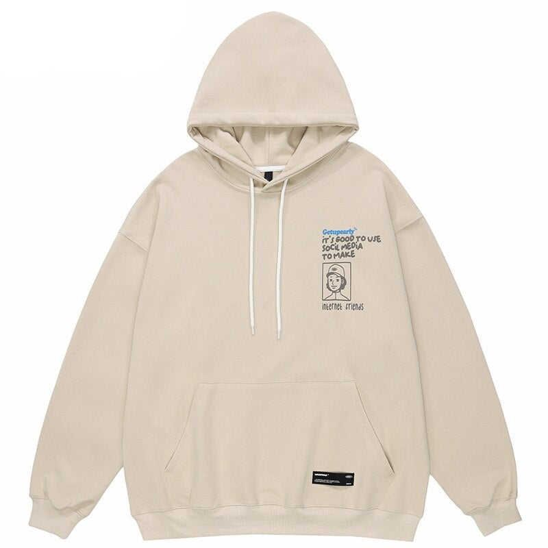"Cold Calling" Unisex Men Women Streetwear Graphic Hoodie