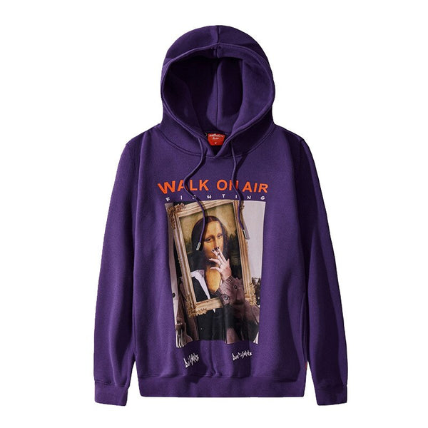 "Walk On Air" Graphic Unisex Streetwear Vintage Women Men Y2K Hoodie