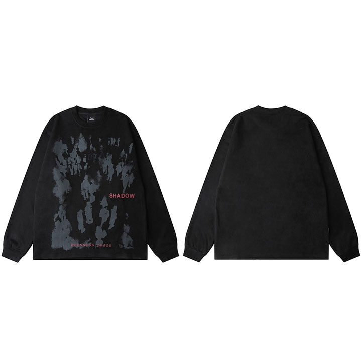 "Mega Effect" Graphic Unisex Streetwear Vintage Women Men Y2K Sweatshirt