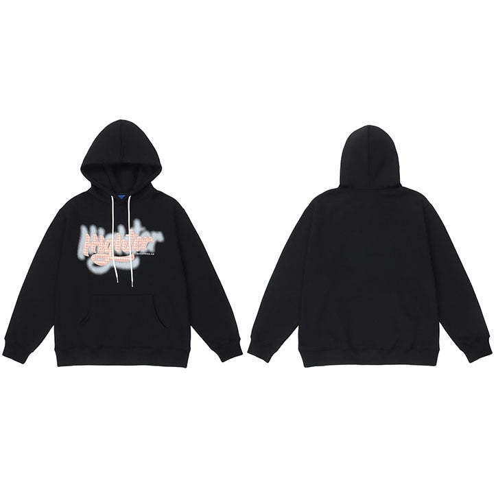 "Nightmares" Graphic Unisex Streetwear Vintage Women Men Y2K Hoodie