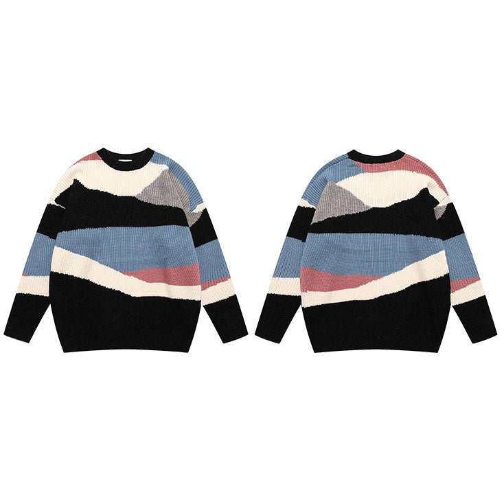 "Close The Road" Unisex Men Women Streetwear Graphic Sweater