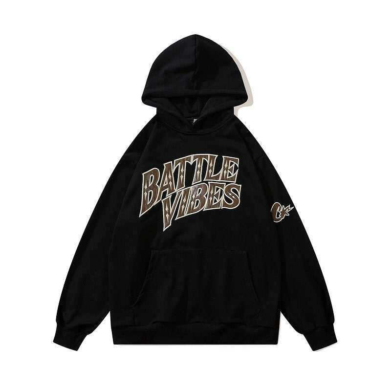 "Pop Star" Graphic Unisex Streetwear Vintage Women Men Y2K Hoodie