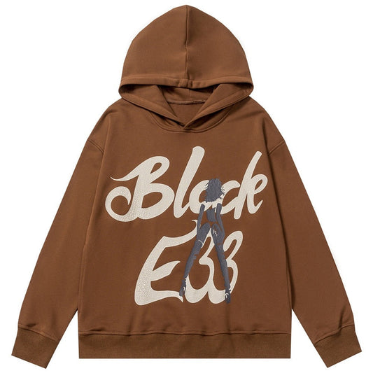 "Old School Style" Graphic Unisex Streetwear Vintage Women Men Y2K Hoodie