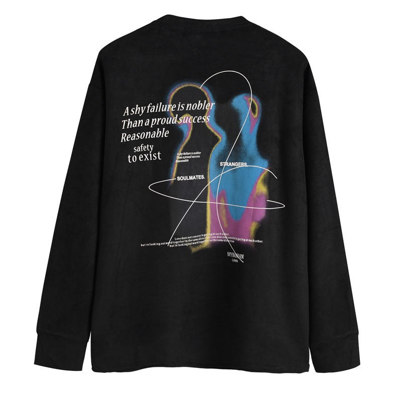 "Proud Success" Graphic Unisex Streetwear Vintage Women Men Y2K Sweatshirt