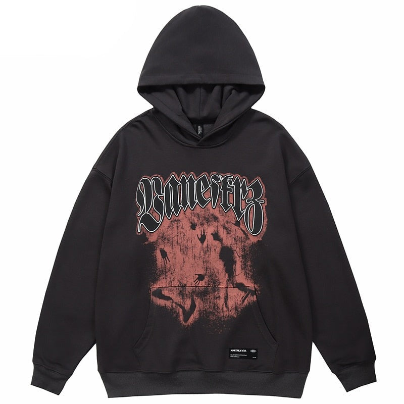 "Black Market" Unisex Men Women Streetwear Graphic Hoodie