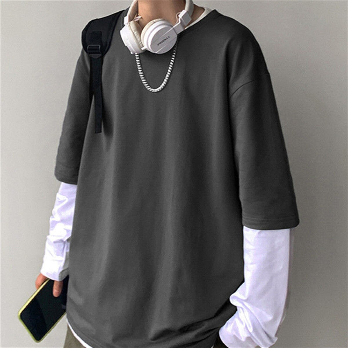 "Street Cross Collection" Graphic Unisex Streetwear Vintage Women Men Y2K Sweatshirt