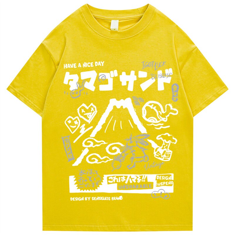 "Tall Climb" Graphic Unisex Streetwear Vintage Women Men Y2K T-Shirt