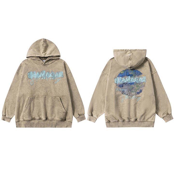 "Hang On Too" Graphic Unisex Streetwear Women Men Y2K Hoodie