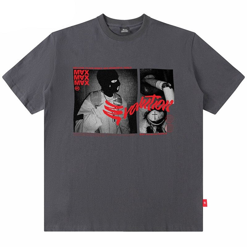 "New School Movie" Graphic Unisex Streetwear Vintage Women Men Y2K T-Shirt