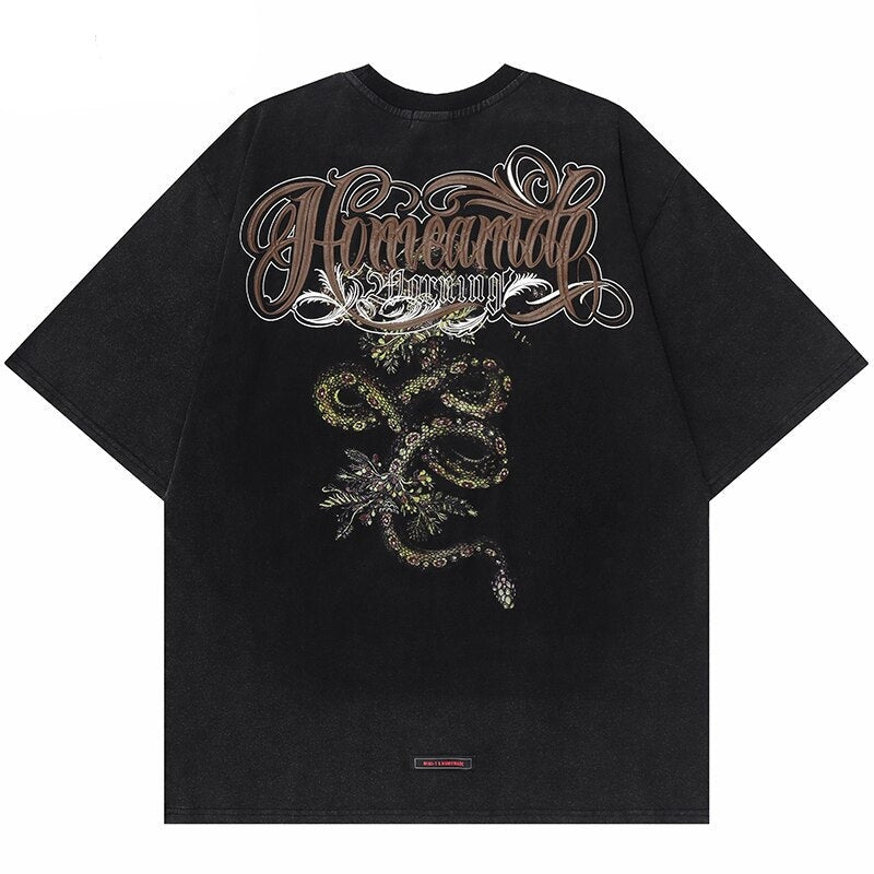 "In The Grass" Graphic Unisex Streetwear Vintage Women Men Y2K T-Shirt