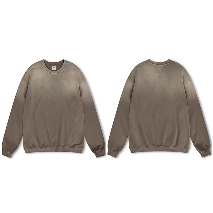 "Pink Rose" Graphic Unisex Streetwear Vintage Women Men Y2K Sweater