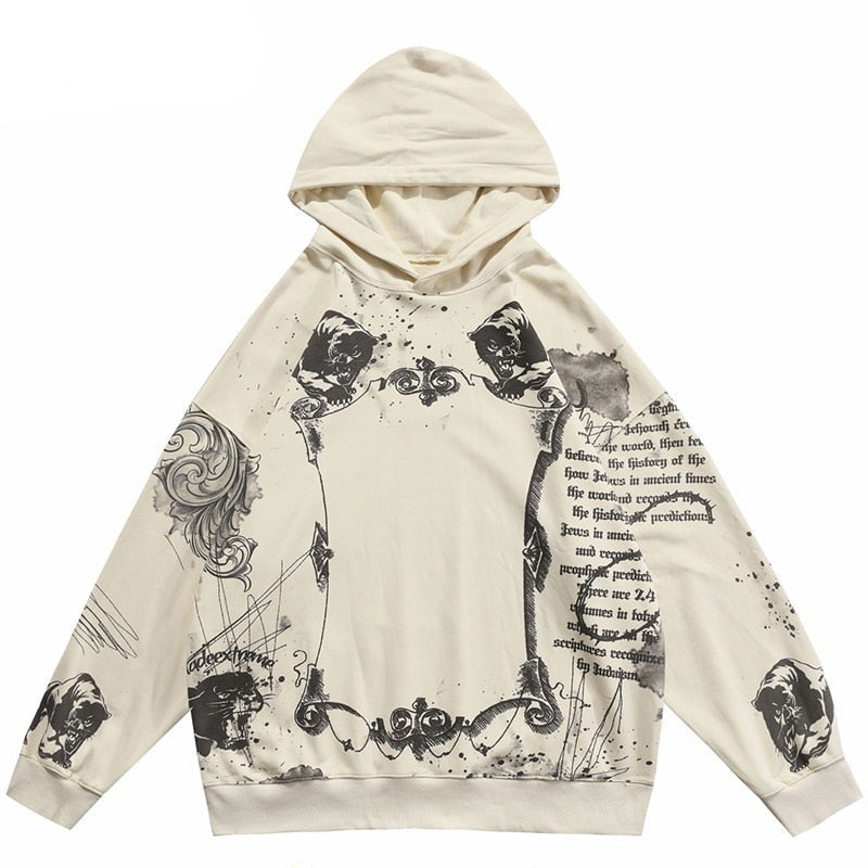 "All My Passion" Unisex Men Women Streetwear Graphic Hoodie