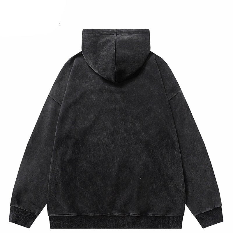 "Scary Hours" Graphic Unisex Streetwear Vintage Women Men Y2K Hoodie