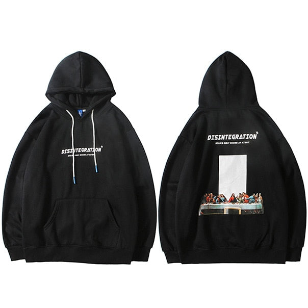 "The Last Supper" Graphic Unisex Streetwear Vintage Women Men Y2K Hoodie