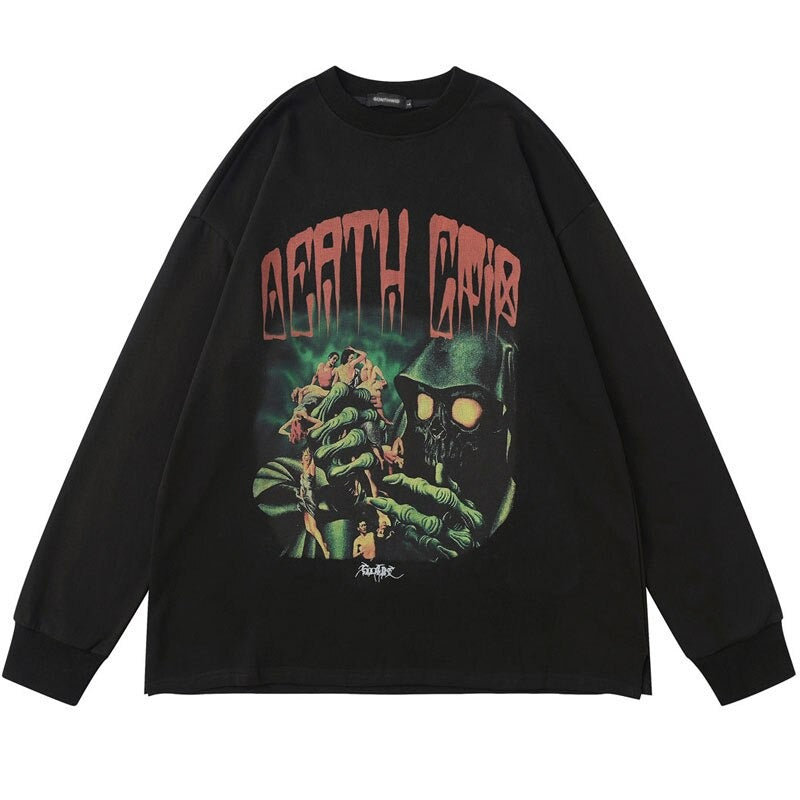 "Scarecrow" Graphic Unisex Streetwear Vintage Women Men Y2K Hoodie
