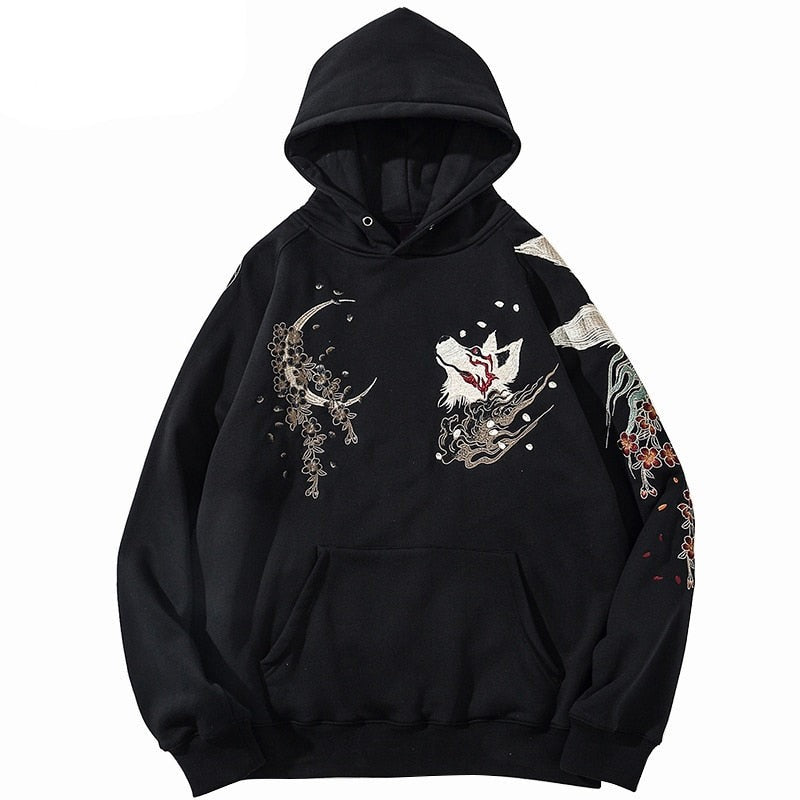 "Mountain Winds" Graphic Unisex Streetwear Vintage Women Men Y2K Hoodie