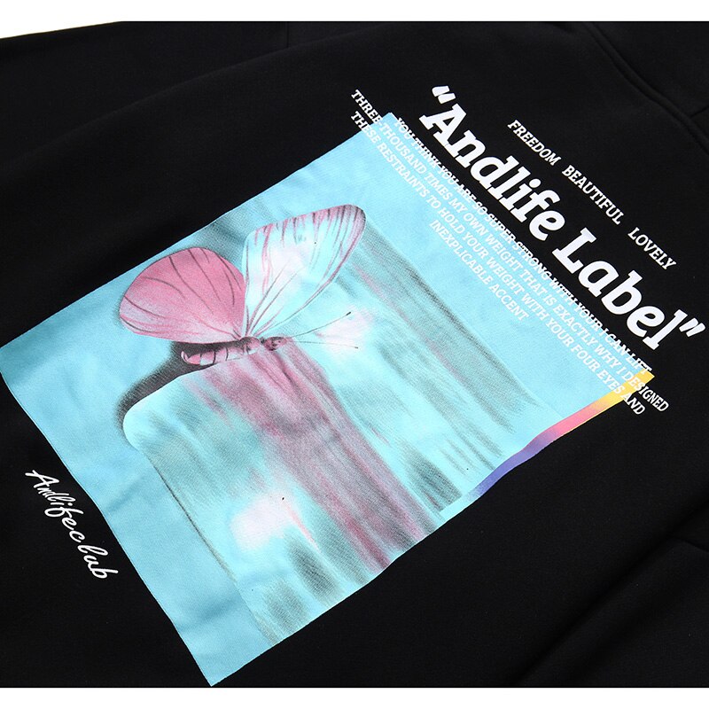 "More Than Life" Graphic Unisex Streetwear Vintage Women Men Y2K Hoodie