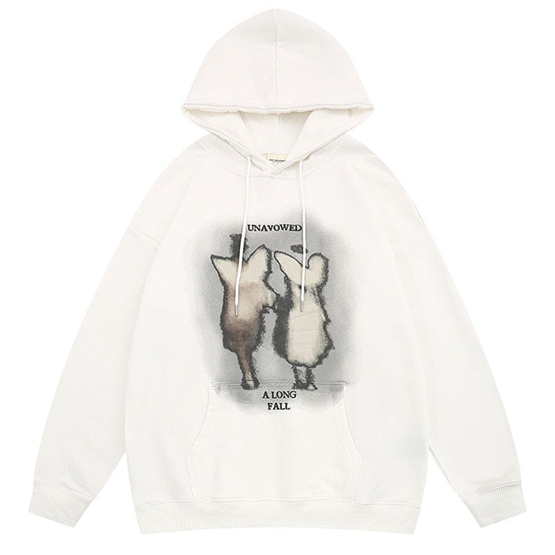 "Caught In Action" Unisex Men Women Streetwear Graphic Hoodie