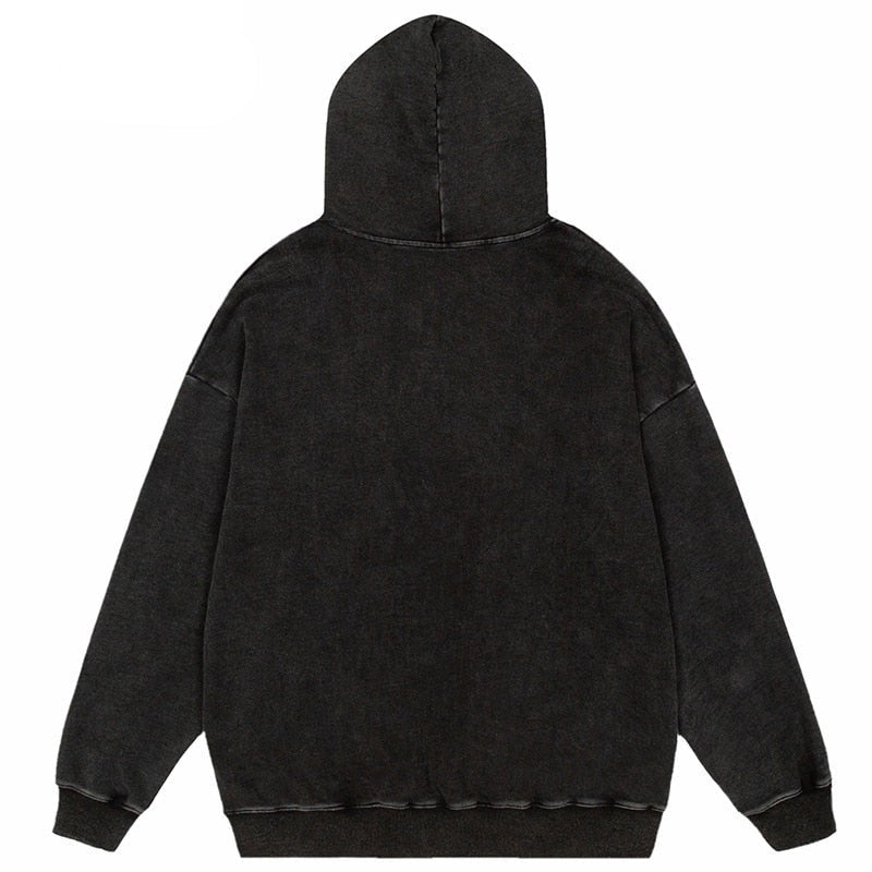 "Purple Bird" Graphic Unisex Streetwear Vintage Women Men Y2K Hoodie