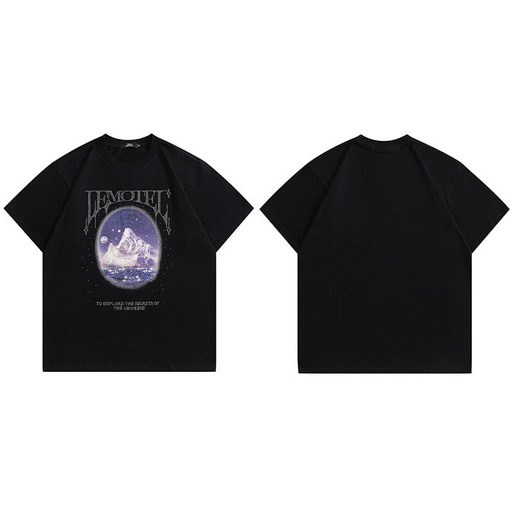 "Frozen Ice Berg" Graphic Unisex Streetwear Vintage Women Men Y2K T-Shirt