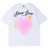 "C Lover Boy" Graphic Unisex Streetwear Vintage Women Men Y2K T-Shirt