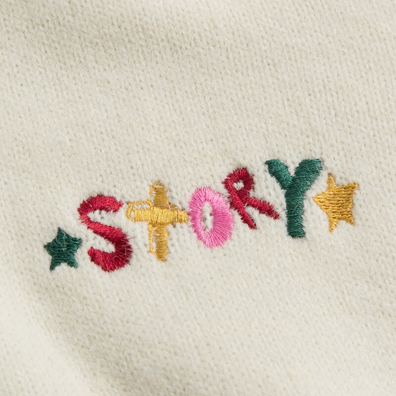 "Make Up Tales" Graphic Unisex Streetwear Vintage Women Men Y2K Sweater